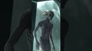 The Alien Encounter Began With a Crash  #aliens #scifivideo #aliencreatures