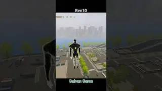 MOST REALISTIC GALVAN BEN 10 OPEN WORLD GAME| Alien X transformation #ben10 #gaming