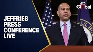 LIVE: House Democratic Leader Hakeem Jeffries Holds Press Conference at U.S. Capitol