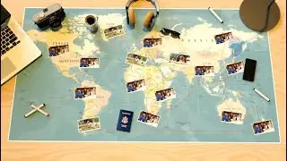 Travel Map Slideshow (Photo Version) After Effects Templates