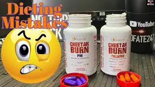 Top 3 Dieting Mistakes | Cheetah Burn Thermo & Cheetah Burn PM Supplement Review By Alpha Lion