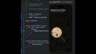 MAGNIFY GLASS UI BY REACT || #shorts