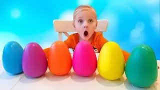 Alice is looking for colorful eggs with surprises / New episode for kids