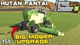 БОЛЬШОЕ ОБНОВЛЕНИЕ ДЛЯ НАШЕГО ПРЕДПРИЯТИЯ ПО КОШЕНИЮ ТРАВЫ Hutan Pantai FS25 Ep 151