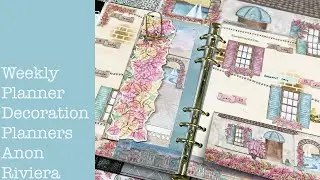 Weekly Planner Decoration - Planners Anonymous Riviera