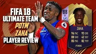 88 POTM ZAHA PLAYER REVIEW FIFA 18 | 88 POTM ZAHA REVIEW | FIFA 18 ULTIMATE TEAM