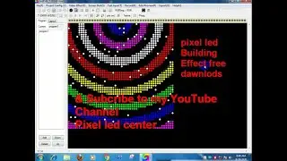 pixel led building effect