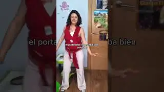 Porteo con fular reci&eacute;n nacido #portabebe #porteo #porteoergonomico