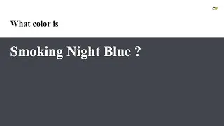 Smoking Night Blue color #43454c hex color - Grey color - Warm color 43454c
