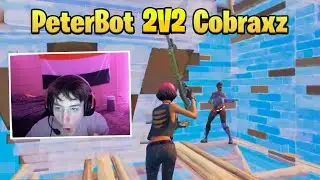 PeterBot сражается с лучшим дуэтом Zone Wars в Северной Америке! (2 на 2 против Cobraxz)