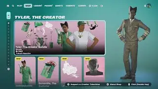 Tyler The Creator Item Shop In Fortnite!