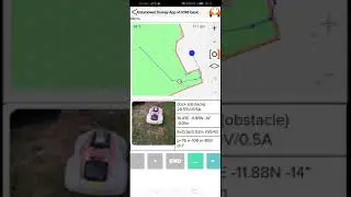 Alfred docking via GPS only - App shows lateral tracking error/path error (0.01m during docking)