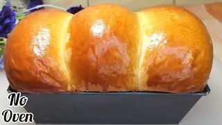 Super Soft Milk Bread Loaf Without Oven । Cotton Soft Milk Bread ।Milk Loaf।  Japanese Milk Bread
