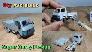 I made a Super Carry Pickup out of PVC pipe | Step by step tutorial 