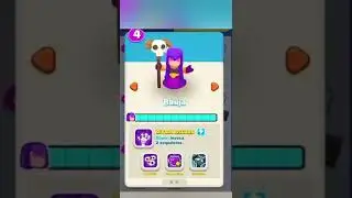La linda y poderosa bruja como mini -clash mini se luci&oacute; #shorts #clashmini