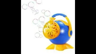 Review:  Automatic Bubble blower Machine for Kids Party with USB Charging Cable