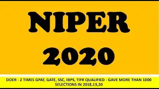 NIPER 2020