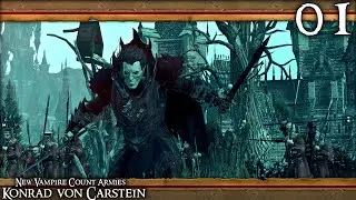 Konrad von Carstein | The Bloodiest Vampire Count | Warhammer 2 Fully Modded VC Campaign #1