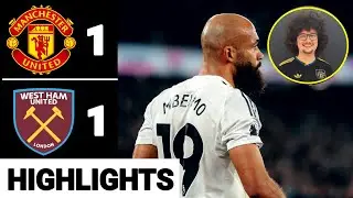 West Ham vs Manchester United 1-1 Extended Highlights & All Goals | Premier League 2025/26