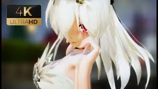【MMD】Beautiful gown. Yowane Haku 弱音ハク『 独りんぼエンヴィー 』