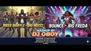 Biker Shuffle x Bounce - Big Mucci ft. Big Freedia (DJ Oboy Mashup) | Line Dance Remix