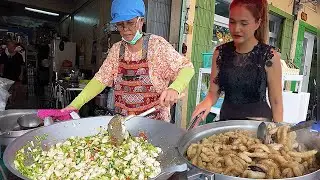 Lots of customers before Opening! Yummy Hi-So Crab Curry | Thai Street Food
