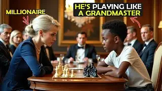 Millionaire Invites Black Maid’s Son to Play Chess as a Joke… She Didn’t Know He Was a CHILD GE