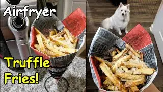 How to make restaurant-style Truffle Fries using Air Fryer | Easy Air Fried Recipe
