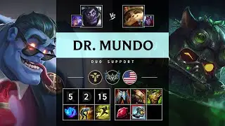 Dr. Mundo Support vs Teemo - NA Challenger Patch 25.20