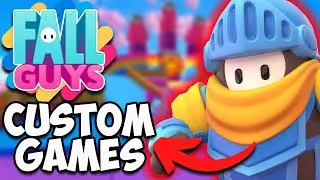 🔴 Fall Guys Live Stream -  CUSTOM GAMES  WITH VIEWERS!