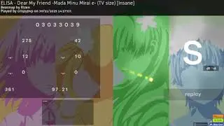 dear my friend + hd dt fc (first 200pp play)