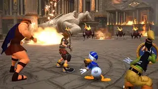 KH3 Re:Mind (PS5) - Olympus Mob Fights - Critical Mode Level 1 (No Damage)