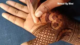 Semi Bridal Mehndi Designs/Wedding Special Mehndi Designs/Mehndi By Moni 