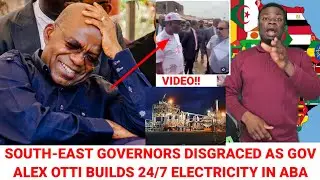 Gov Alex Otti Disgrace Gov Soludo, Builds 24/7 Light Geometric Power Plant In Aba