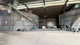 Silo storage for cement , fly ash with reclaim system