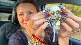 asmr/ big Halloween haul💀🍬(+ vintage Polly Pockets)