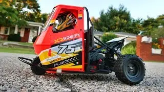 Flamingo X-rider 3 Wheeled RC Trike - Scale Tuk Tuk Ramping - TheRcSaylors