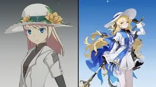 Blue Protocol : Star Resonance Character Customize : Phoebe (Wuthering Waves)