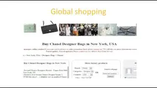 Global customer shopping and travel guide
