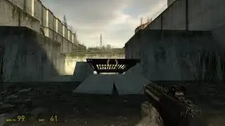 how to get past see saw puzzle in water hazard hl2