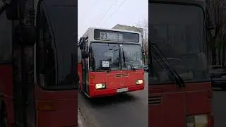 ЛиАЗ-5292.67 (CNG) маршрут:18с, номер:609, (Добрый водитель) Mercedes-Benz O405 маршрут:23.