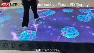Next-Gen Interactive Floor LED Display | Engage & Impress Visitors