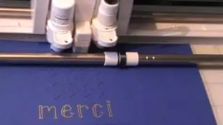 Première petite carte avec la Cameo 3