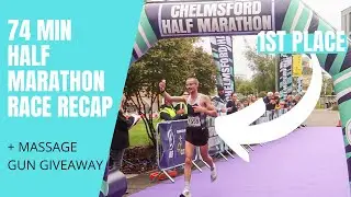 74MIN HALF MARATHON RACE RECAP + GIVEAWAY!!!