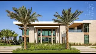 Sleek Waterside Mansion in Admirals Cove | Modern Design on Jupiter&rsquo;s Intracoastal Waterway