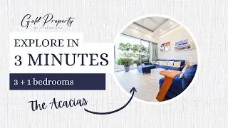 Explore in 3 Minutes |  3+1 Bedrooms Freehold Duplex Penthouse Condo | D13 The Acacias