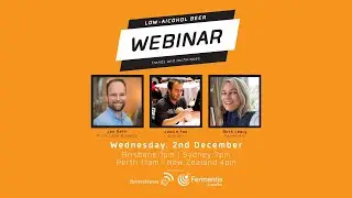 Webinar: Low-alcohol beer &ndash; trends and techniques
