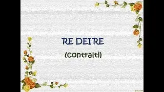 RE DEI RE - RNS - voce contralti con testo  (DIO DELL'IMPOSSIBILE)