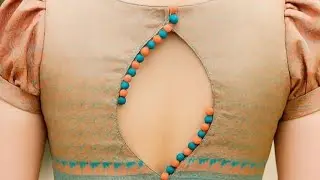 New Fashion Blouse Design/Latest Blouse Back Neck & Sleeve Design/Blouse Back Neck Designs 2025