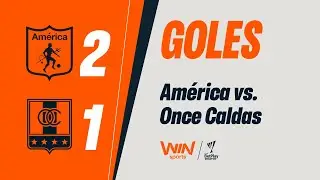 Am&eacute;rica vs. Once Caldas (goles) | Liga BetPlay Dimayor 2025-2 | Fecha 12